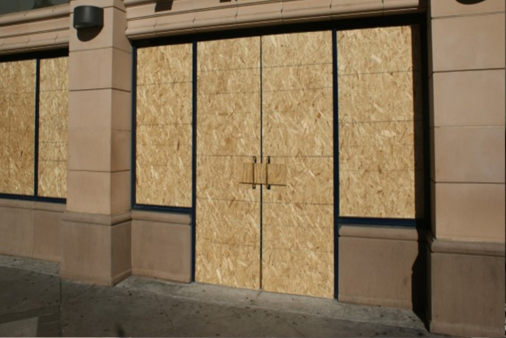 Boarding Up in Woolwich, SE18